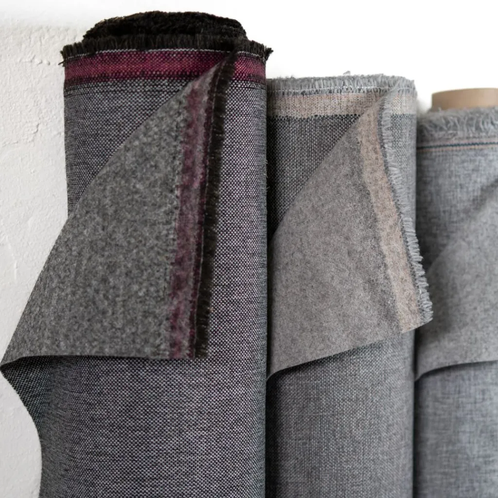 Nordisk Textil Enfärgade Möbeltyger|Denver grey - Modernt och prisvärt möbeltyg