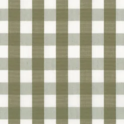 Nordisk Textil Rutiga Möbeltyger|Rutor & Ränder|Dewon grön-vit rutigt tyg