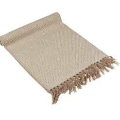 Bordslöpare|Dima beige löpare 35x120cm