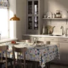 Arvidssons textil Bordsduk|Dinner blå bordsduk