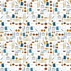 Arvidssons textil Gardintyger Mönstrade|Arvidssons Textil|Dinner petrol tyg