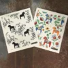 Arvidssons textil Disktrasor|Disktrasa Leksand med traditionellt dalahästmönster