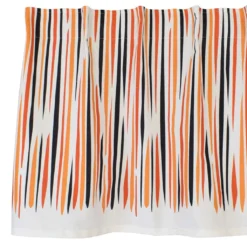 Arvidssons textil Gardinkappor Mönstrade|Rea Gardiner|Don Juan orange gardinkappa metervara