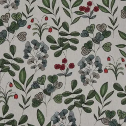 Gardintyger Mönstrade|Drawn foliage tyg