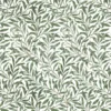 Nordisk Textil Arts & Crafts Tyger|Gardintyger Mönstrade|Ester allmogegrön tyg – klassiskt bladmönster i allmogegrönt