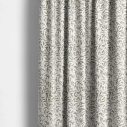 Nordisk Textil Gardiner Mönstrade|Ester beige gardiner med tidlöst bladmönster
