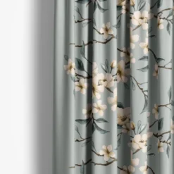 Arvidssons textil Gardintyger Mönstrade|Arvidssons Textil|Fägring duvblå tyg