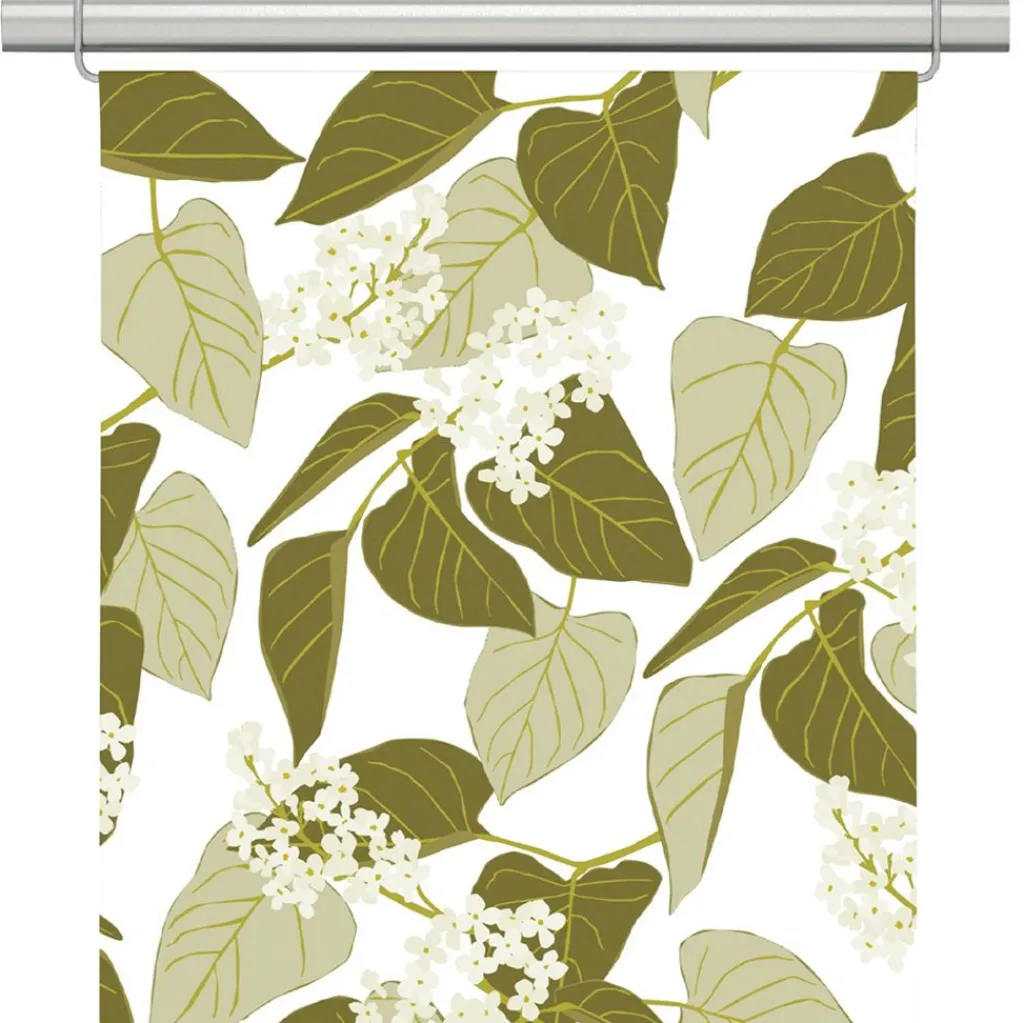 Arvidssons textil Panelgardiner|Fikabordet grön panelgardiner