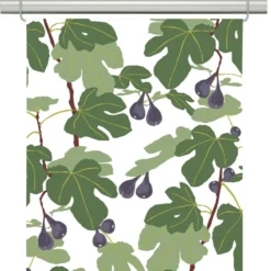 Arvidssons textil Panelgardiner|Fikonträd grön panelgardiner