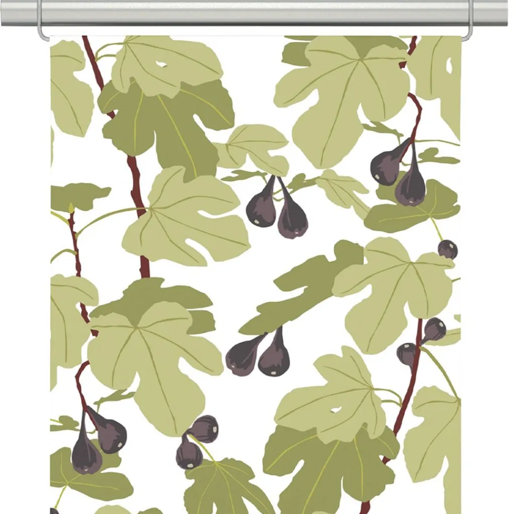 Arvidssons textil Panelgardiner|Fikonträd ljusgrön panelgardiner