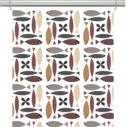 Arvidssons textil Panelgardiner|Fina fisken rost panelgardiner