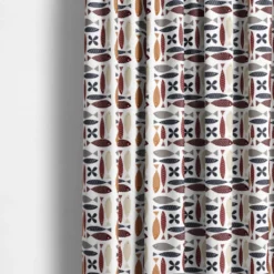 Arvidssons textil Gardintyger Mönstrade|Arvidssons Textil|Fina fisken rost tyg – lekfullt designat med retro känsla