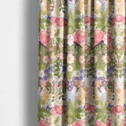 Arvidssons textil Gardiner Mönstrade|Fjärilsblom multi gardin