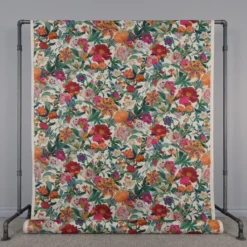 Gardintyger Mönstrade|Flashy Floral tyg - Linnelook