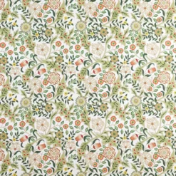 Nordisk Textil Arts & Crafts Tyger|Gardintyger Mönstrade|Flora grön tyg