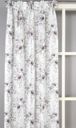 Nordisk Textil Gardiner Mönstrade|Florine gardiner – romantiska blommiga gardinlängder i dova nyanser
