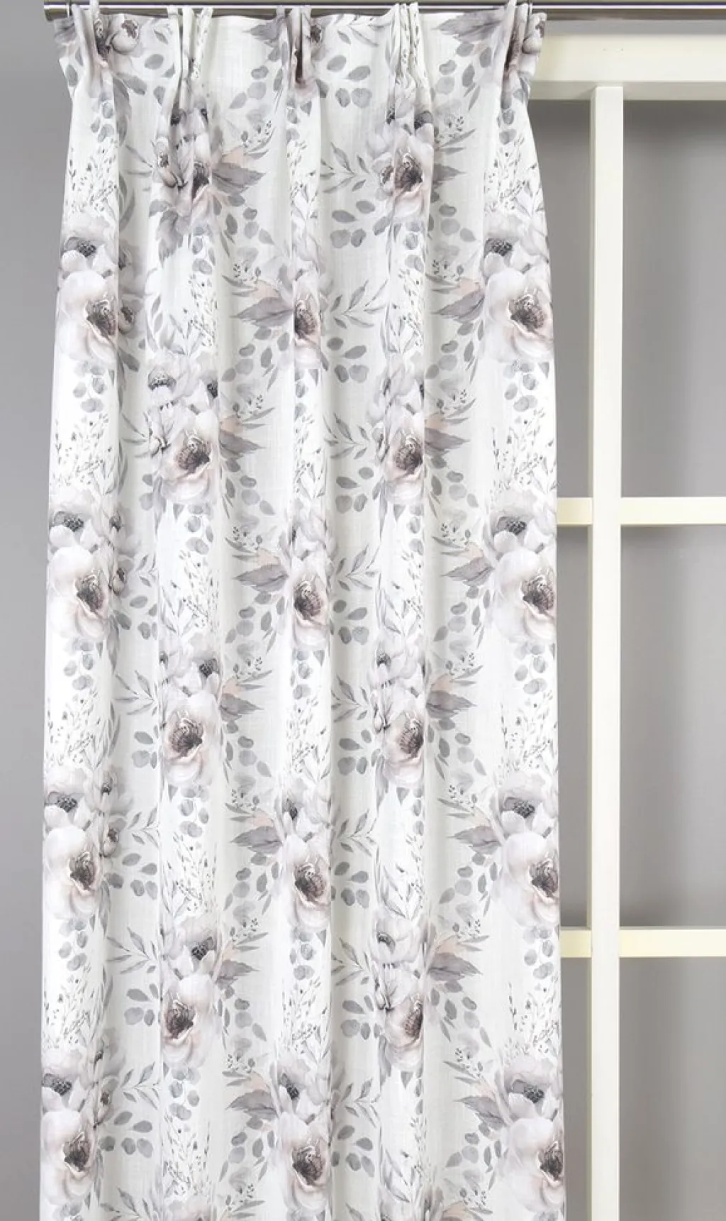 Nordisk Textil Gardiner Mönstrade|Florine gardiner – romantiska blommiga gardinlängder i dova nyanser