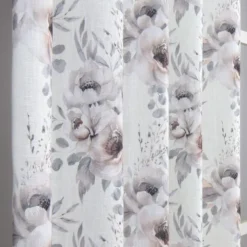 Nordisk Textil Gardiner Mönstrade|Florine gardiner – romantiska blommiga gardinlängder i dova nyanser
