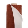 Nordisk Textil Enfärgade Möbeltyger|Flow burnt brick möbeltyg – Mjuk & slitstark chenille