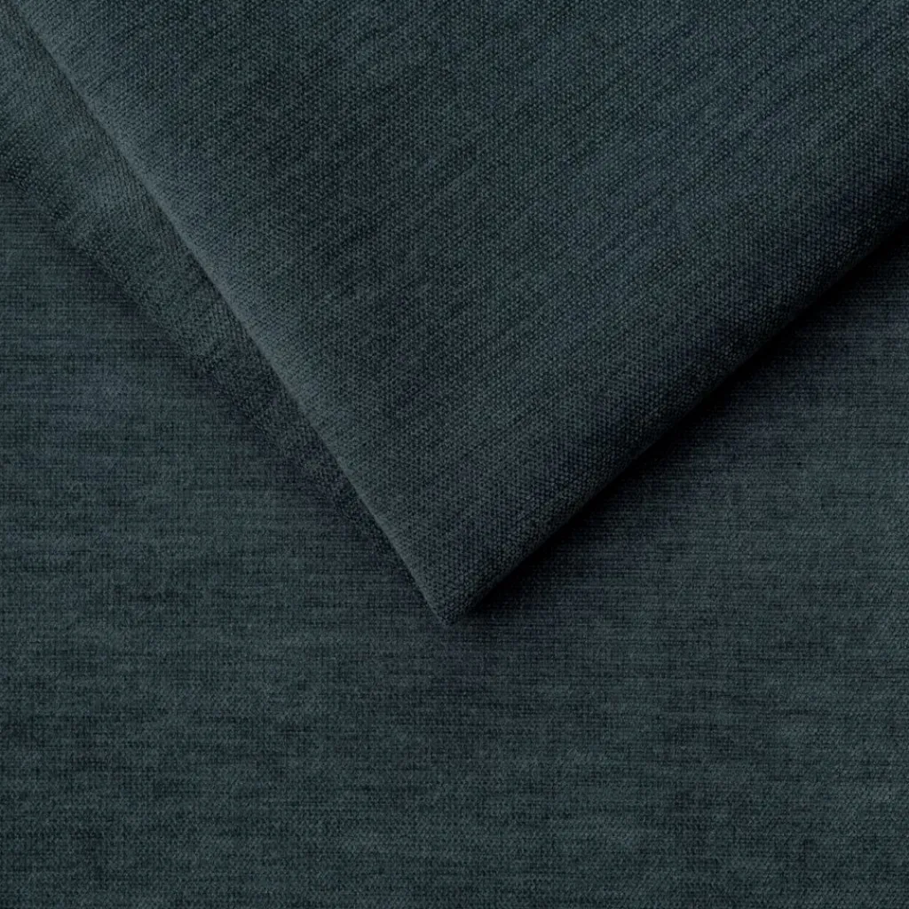 Nordisk Textil Enfärgade Möbeltyger|Flow deep atlantic möbeltyg – Mjuk & slitstark chenille