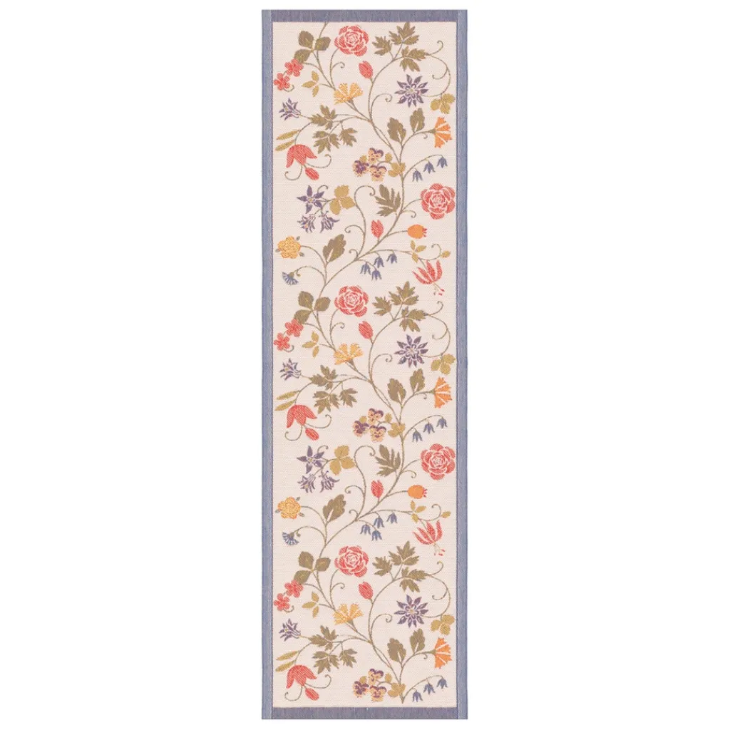 Ekelund Bordslöpare|Ekelund Löpare|Flower löpare 35X120 - s Linneväveri