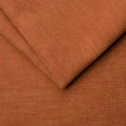 Nordisk Textil Enfärgade Möbeltyger|Flow orange möbeltyg – Mjuk & slitstark chenille