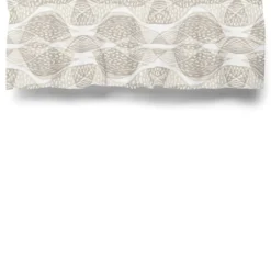 Arvidssons textil Gardinkappor Mönstrade|Froda Beige gardinkappa metervara