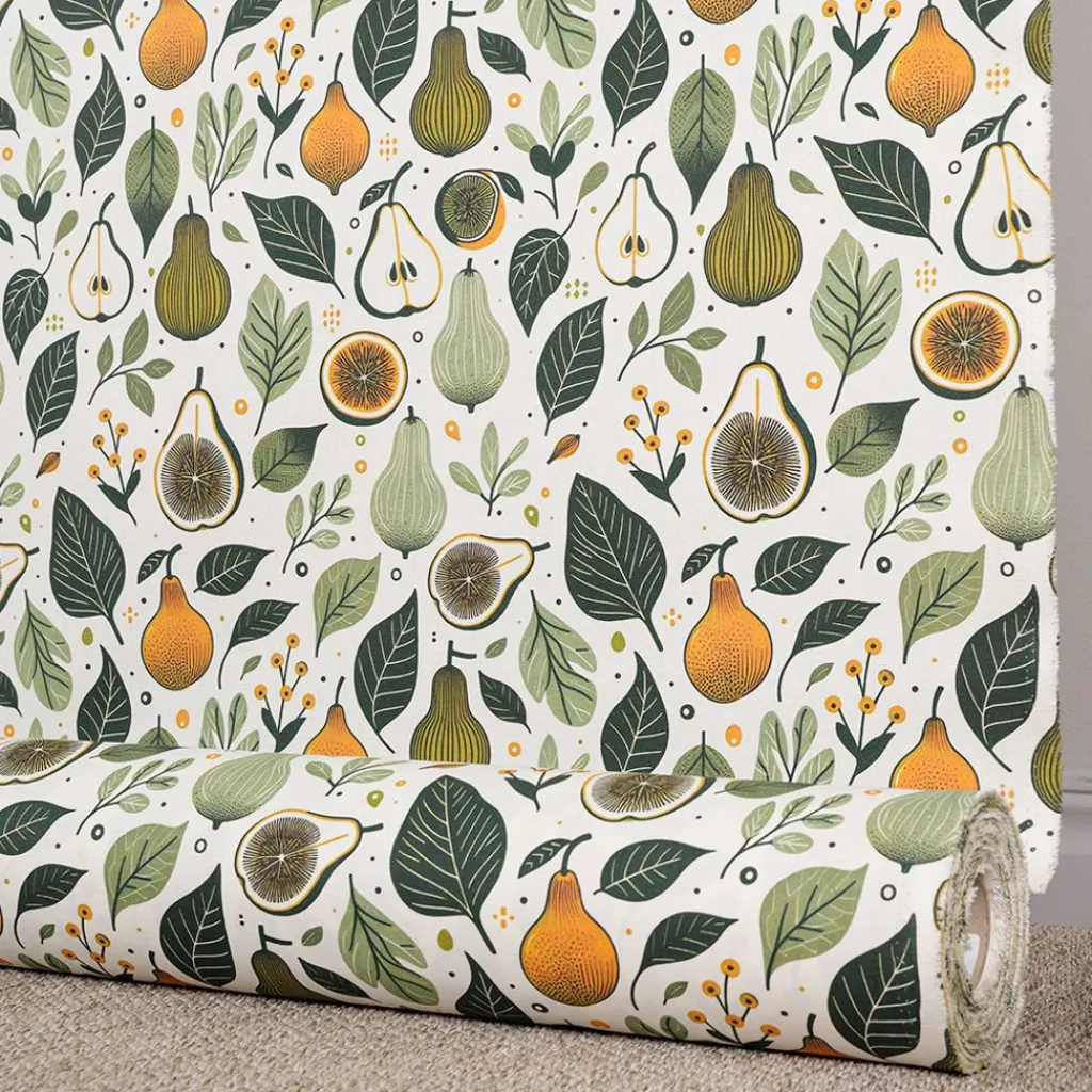 Arts & Crafts Tyger|Gardintyger Mönstrade|Fruits tyg