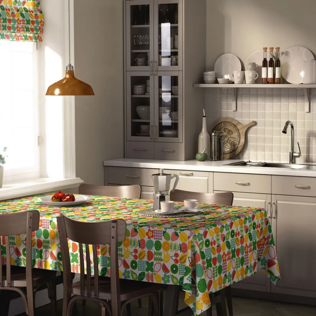 Arvidssons textil Bordsduk|Fruktstund multi bordsduk
