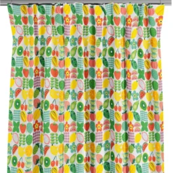 Arvidssons textil Gardiner Mönstrade|Fruktstund multi gardiner