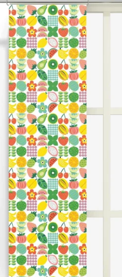 Arvidssons textil Panelgardiner|Fruktstund panelgardiner