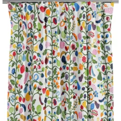 Arvidssons textil Gardiner Mönstrade|Fruktträd multi gardiner