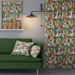 Nordisk Textil Gardintyger Mönstrade|Frutopia tyg