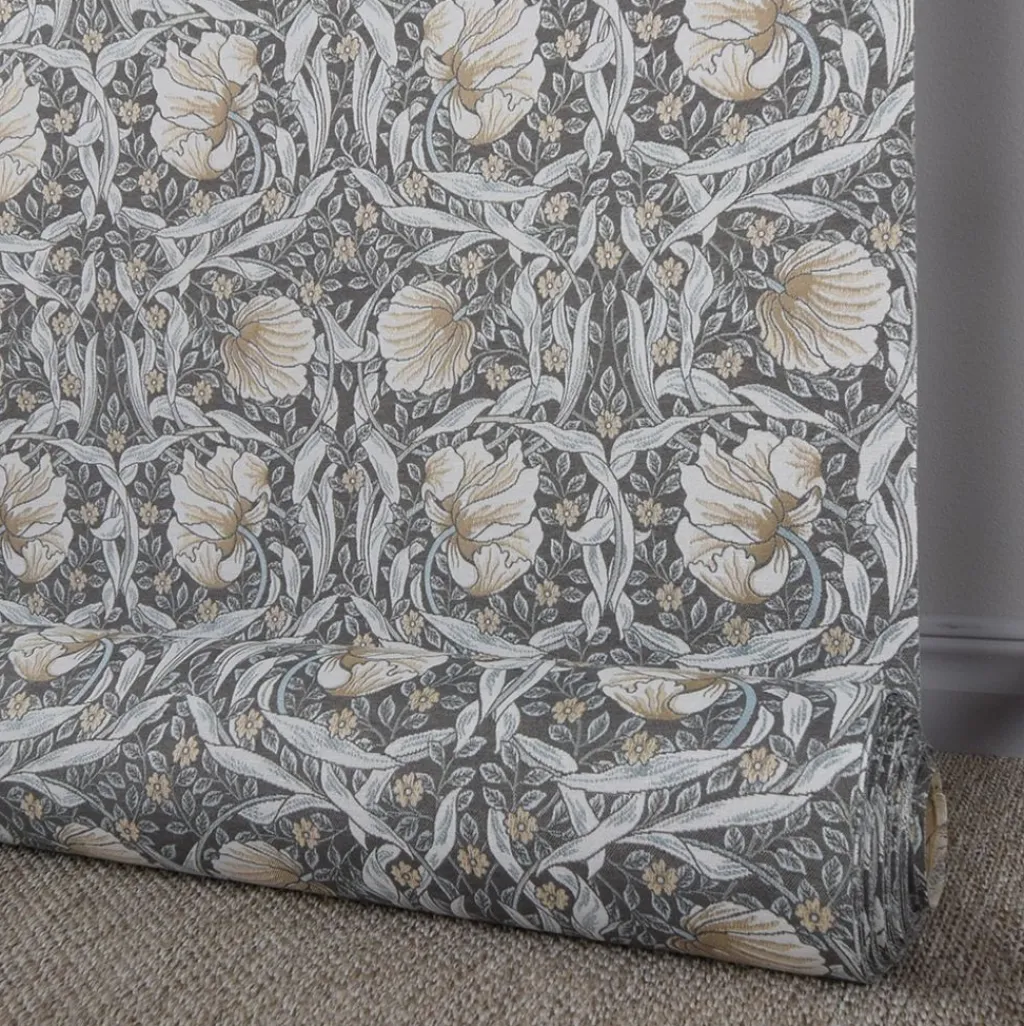 Nordisk Textil Arts & Crafts Tyger|Mönstrade Möbeltyger|Grace mullvad gobeläng - Klassisk blommig Arts and Crafts design
