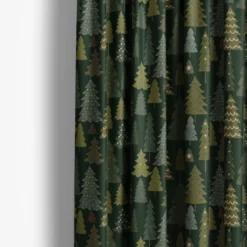 Arvidssons textil Gardintyger Mönstrade|Arvidssons Textil|Granby mörkgrön-grön tyg