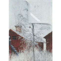 Svanefors Kökshandduk|Jul I Köket|Gården kökshandduk - Carl Larsson