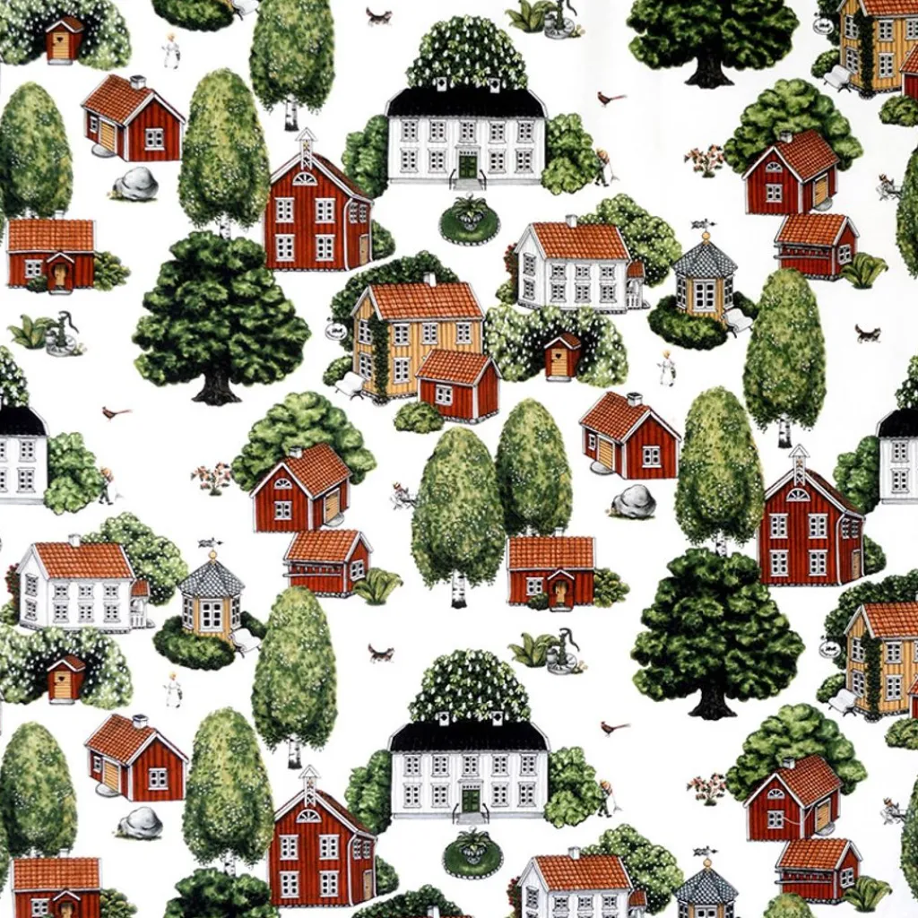 Arvidssons textil Gardintyger Mönstrade|Arvidssons Textil|Grönkulla grön
