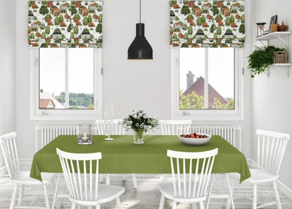 Arvidssons textil Gardintyger Mönstrade|Arvidssons Textil|Grönkulla grön