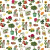 Arvidssons textil Mönstrade Kuddfodral|Gräv & Gro multi kuddfodral