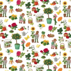 Arvidssons textil Mönstrade Kuddfodral|Gräv & Gro multi kuddfodral