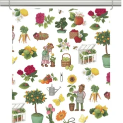 Arvidssons textil Panelgardiner|Gräv & Gro panelgardiner