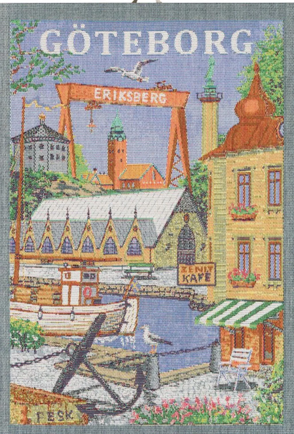 Ekelund Kökshandduk|Göteborg kökshandduk 35X50 - s Linneväveri