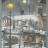Ekelund Kökshandduk|Göteborg natt kökshandduk 35X50 - s Linneväveri