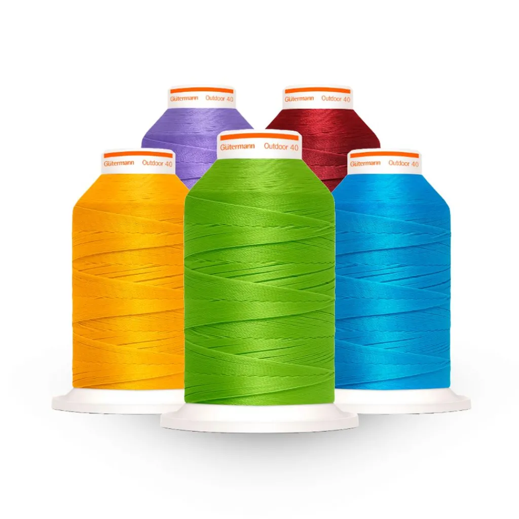 Gutermann Tillbehör|Sytråd|Gütermann Outdoor 40 Sytråd – UV-beständig och Slitstark Tråd