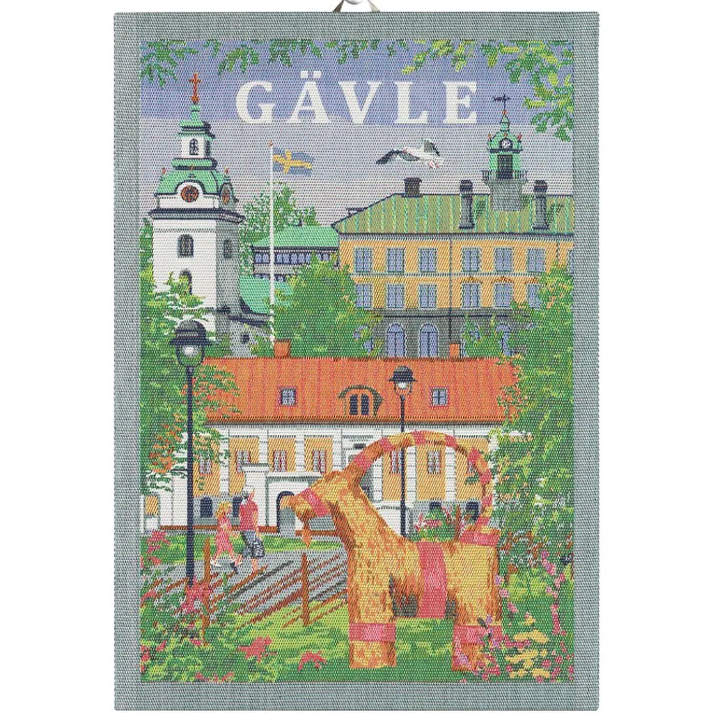 Ekelund Kökshandduk|Gävle kökshandduk 35X50 - s Linneväveri