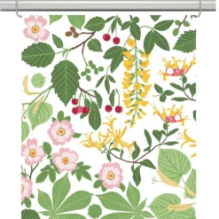 Arvidssons textil Panelgardiner|Haga multi blommiga panelgardiner