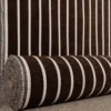Nordisk Textil Mönstrade Möbeltyger|Halle mörkbrun möbeltyg