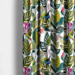Nordisk Textil Gardiner Mönstrade|Happy Fauna gardiner