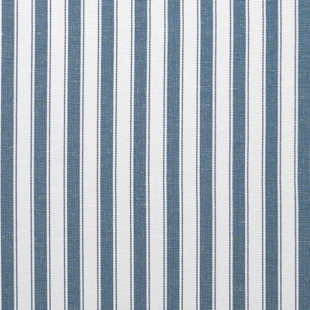 Nordisk Textil Randiga Möbeltyger|Rutor & Ränder|Harlow duvblå-vit randigt tyg