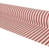 Nordisk Textil Randiga Möbeltyger|Rutor & Ränder|Harlow röd-vit randigt tyg